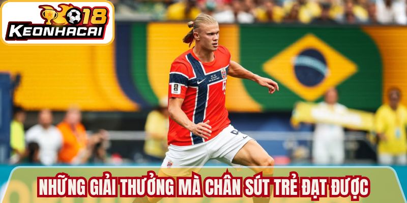 Tiểu sử Erling Haaland - Hành trình sát thủ vòng cấm 3 Những giải thưởng mà chân sút trẻ đạt được